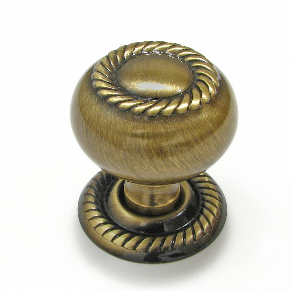 Richelieu Huntingdon Collection 1 14 In 32 Mm Antique English Traditional Cabinet Knob The 2626