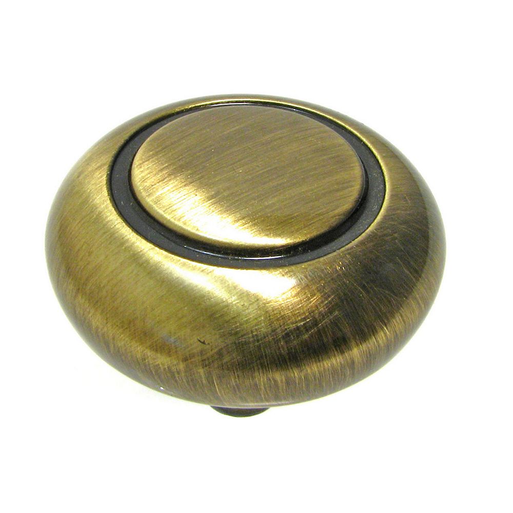 Richelieu Longueuil Collection 1 14 In 32 Mm Antique English Traditional Cabinet Knob The 7800