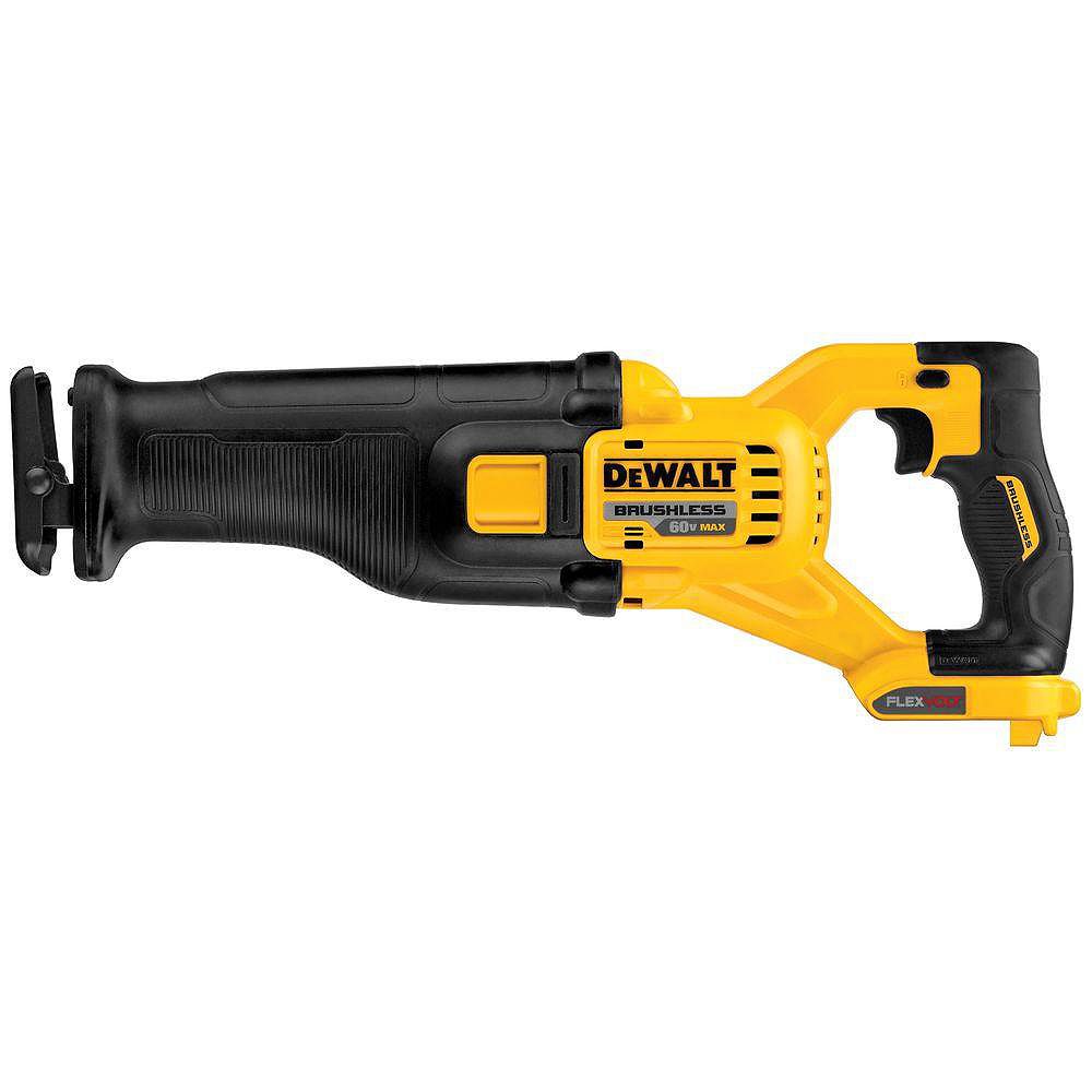 Dewalt Flexvolt 60v Max Lithium Ion Cordless Brushless Reciprocating Saw Tool Only The Home