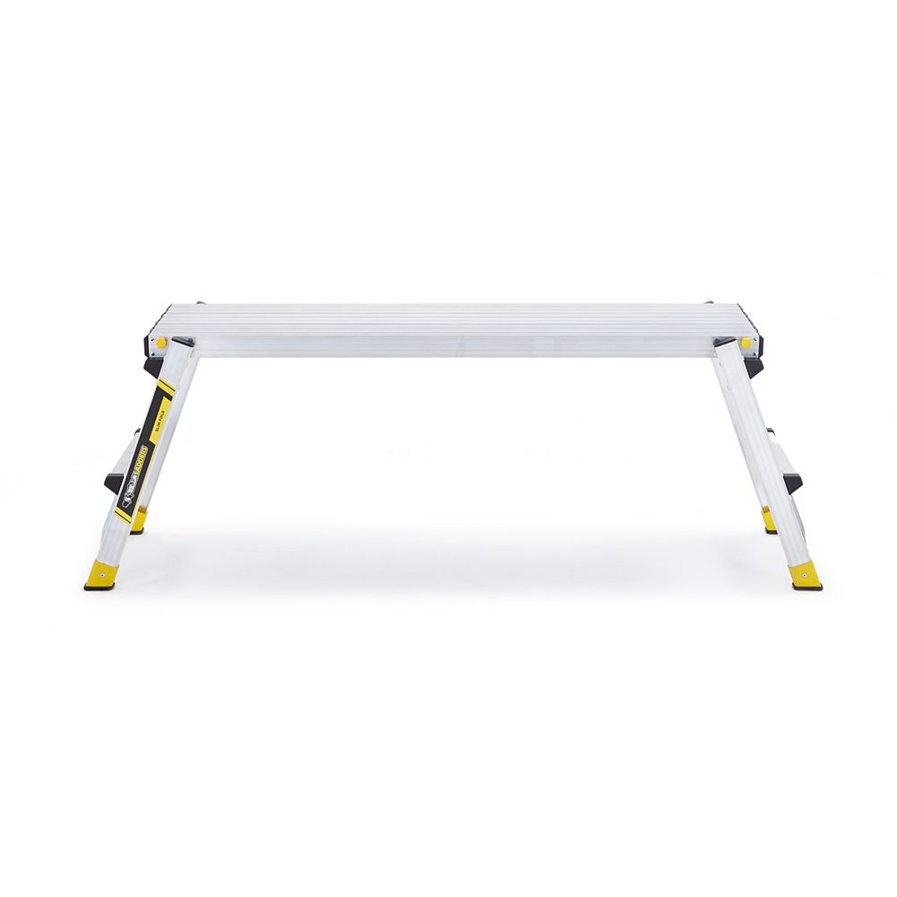 Gorilla Ladders 12inch x 47inch Aluminum SlimFolding Work Platform