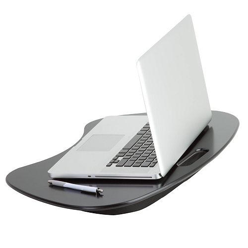 Portable Laptop Desk with Built-in Handle, Black