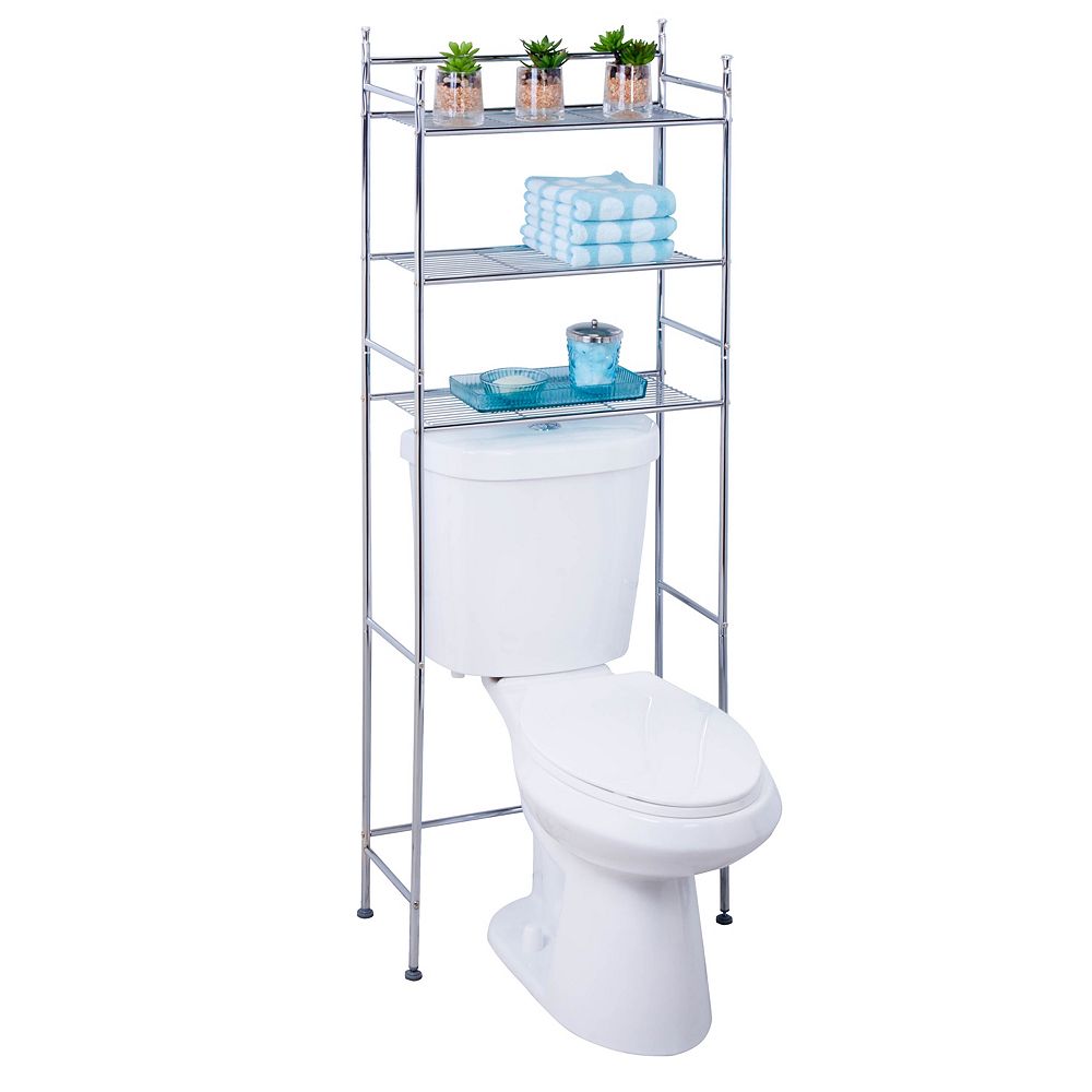 HoneyCanDo 3tier space saver, chrome The Home Depot Canada