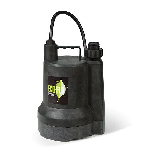 Submersible Utility Pump, 1/4HP