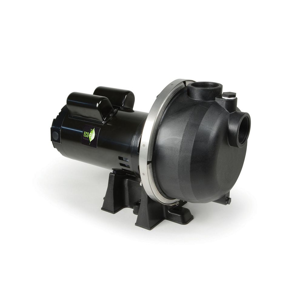 ECOFLO Lawn Sprinkler Pump, 2HP, Thermoplastic The Home Depot Canada