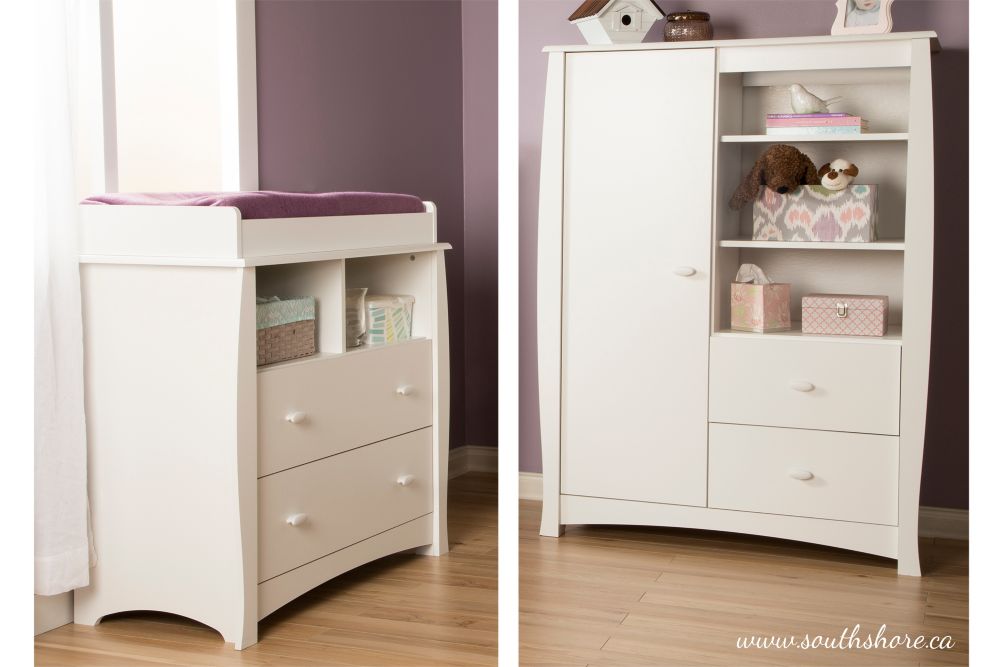 armoire changing table