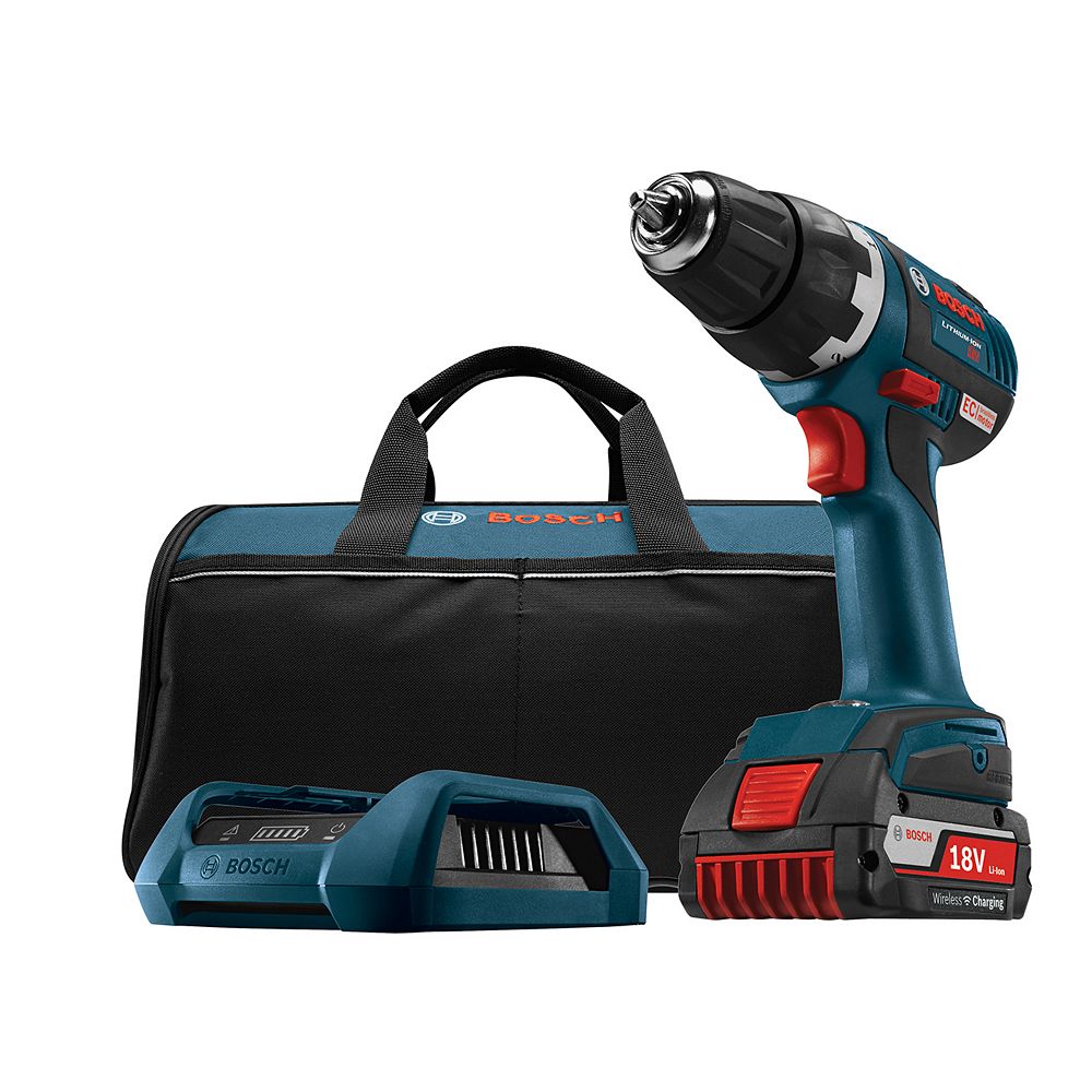 Bosch Lensemble De Charge Sans Fil Pour Perceuse Visseuse Comprend Une Perceuse Visseuse S Home Depot Canada