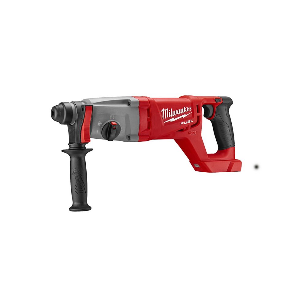 Milwaukee Tool M18 Fuel 18 V Lithium Ion Brushless Cordless 1 Inch Sds Plus D Handle Rotar The Home Depot Canada