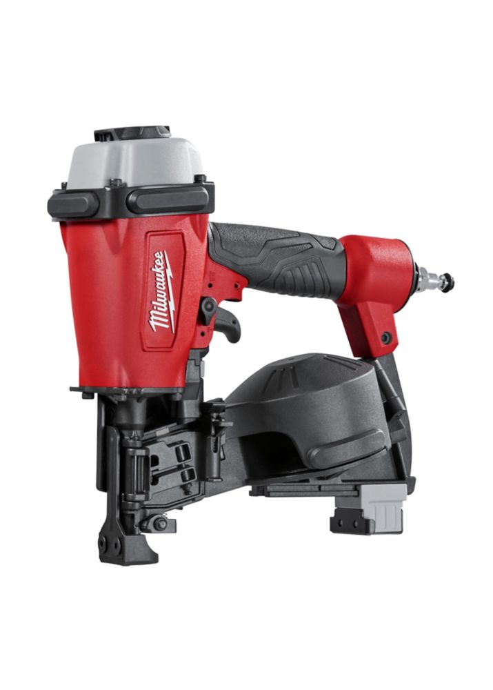 Milwaukee Tool Pneumatic 1-3/4-Inch 15 Degree Coil Roofing Nailer | The ...