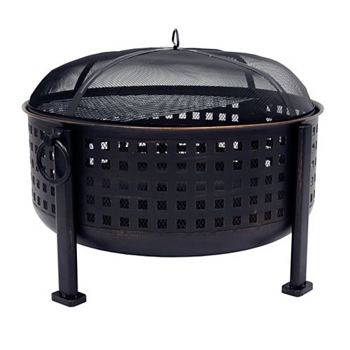 Langston 12-inch Deep Bowl Fire Pit