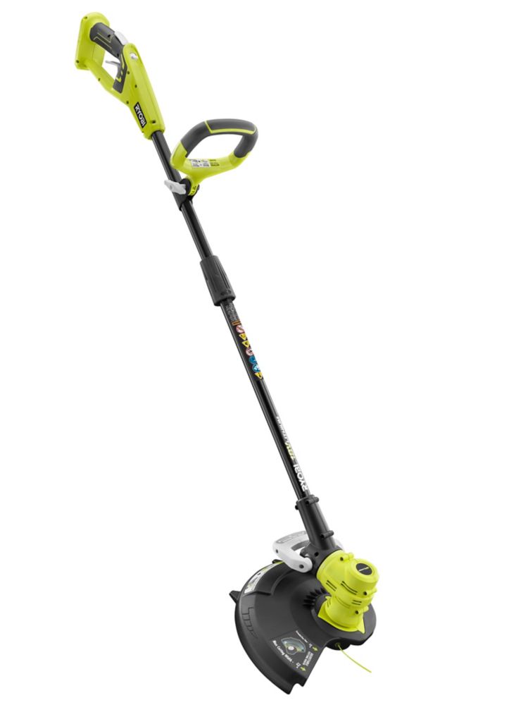 RYOBI 18V ONE+ Lithium-Ion Cordless Electric String Trimmer / Edger (Tool Only)