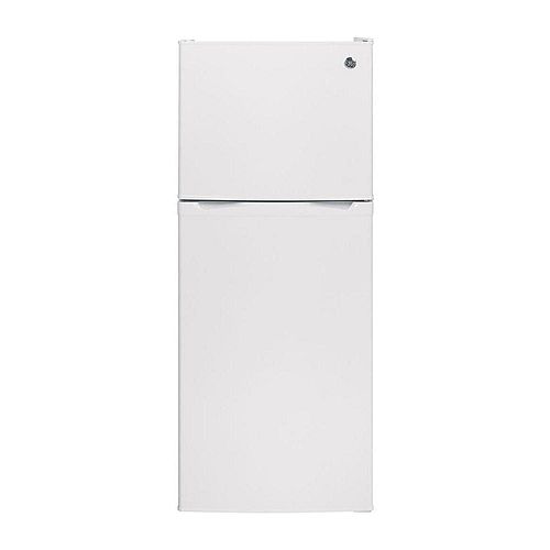 24-inch W 11.55 cu. ft. Top Freezer Refrigerator in White