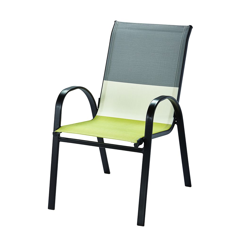 Hampton Bay Patio Sling Stacking Chair, Outdoor Sling Chairs Canada