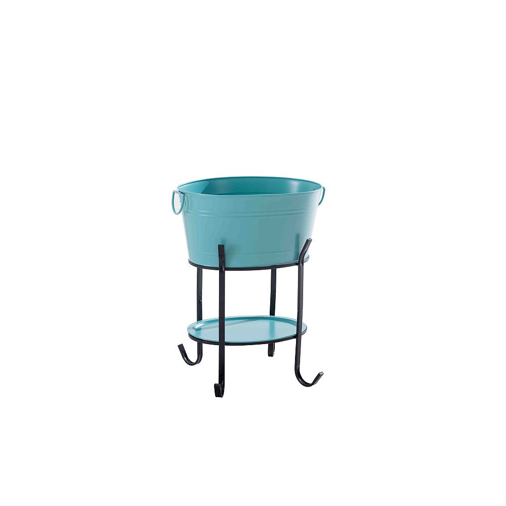 Hampton Bay Party Tub Drinks Bin in Haze The Home Depot Canada