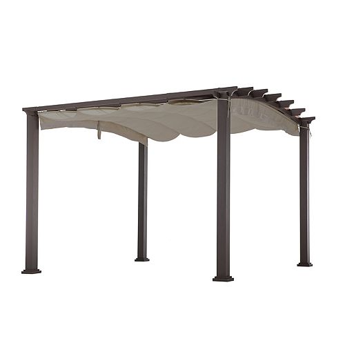 10 ft. x 10 ft. Arched Pergola