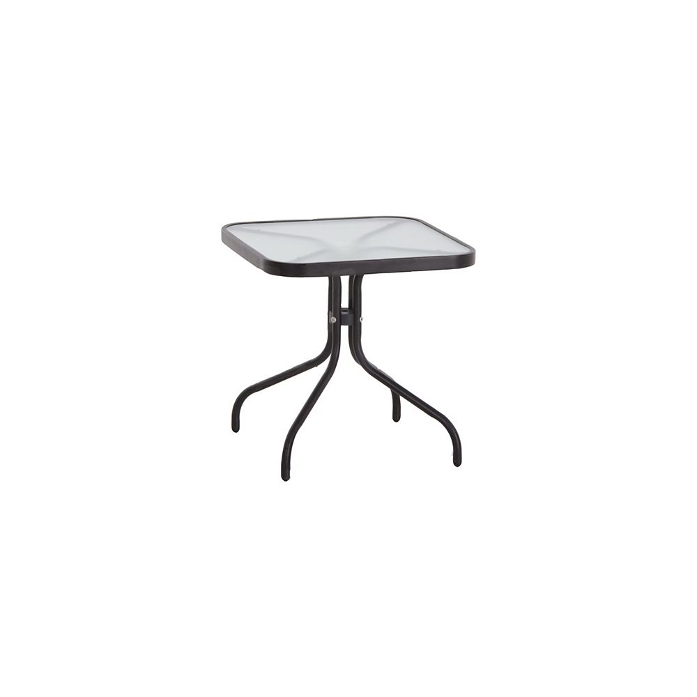 Hampton Bay 18inch x 18inch Patio Side Table The Home Depot Canada
