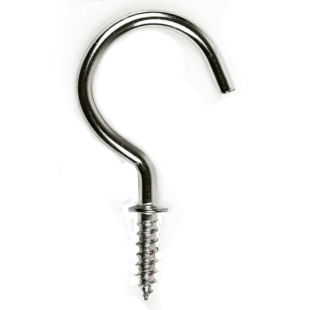 OOK 11/4inch Nickel Cup Hooks 3pcs The Home Depot Canada