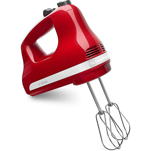 5-Speed Ultra Power Hand Mixer in Empire Red