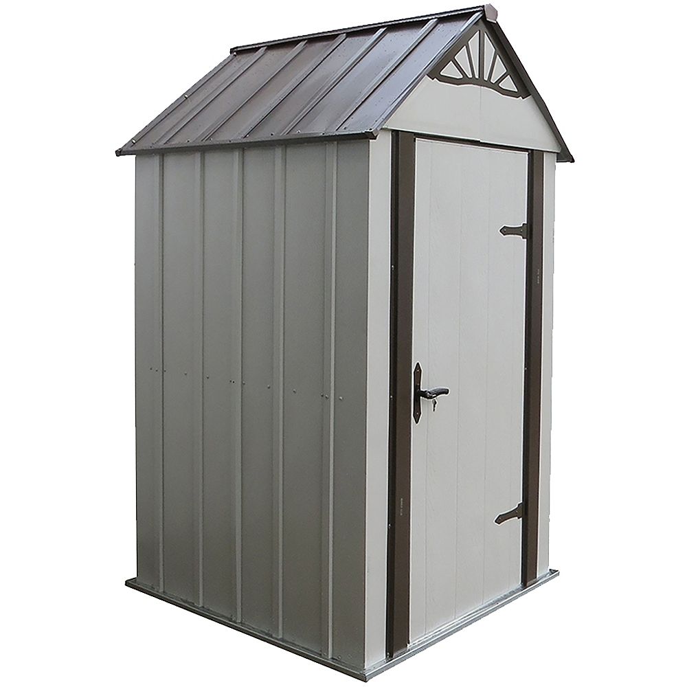 Arrow Designer Series 4 ft. x 4 ft. Metro Shed The Home Depot Canada
