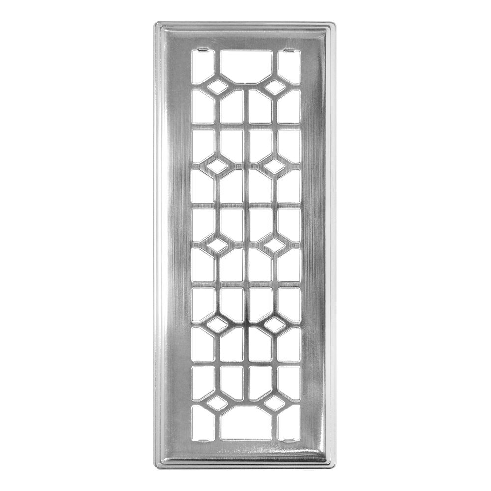 Hampton Bay Abstract Beveled Edge 3inch x 10inch Floor Register in