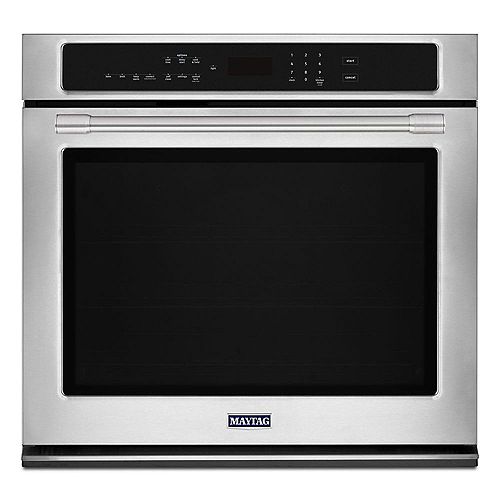 27-inch 4.3 cu. ft. Single Electric Wall Oven with Convection in Fingerprint Resistant Stainless Steel