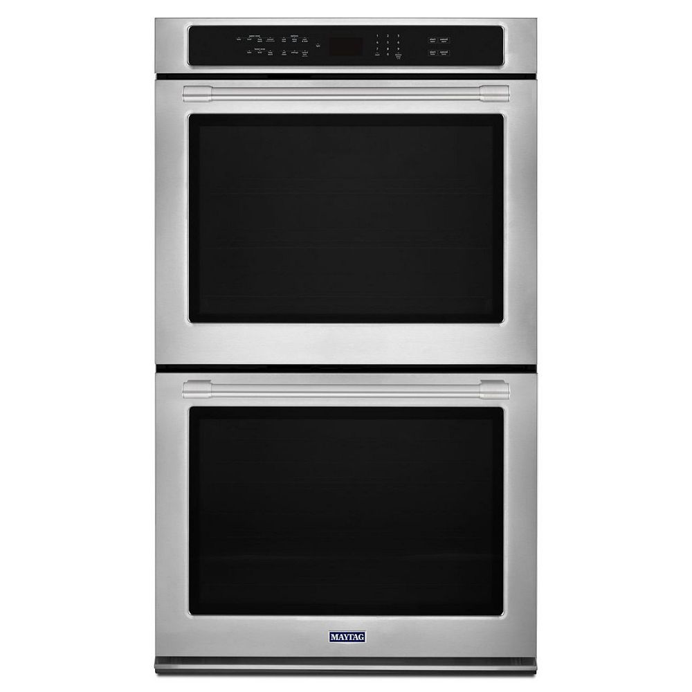 Maytag 27inch 8.6 cu. ft. Double Electric Wall Oven with Convection in