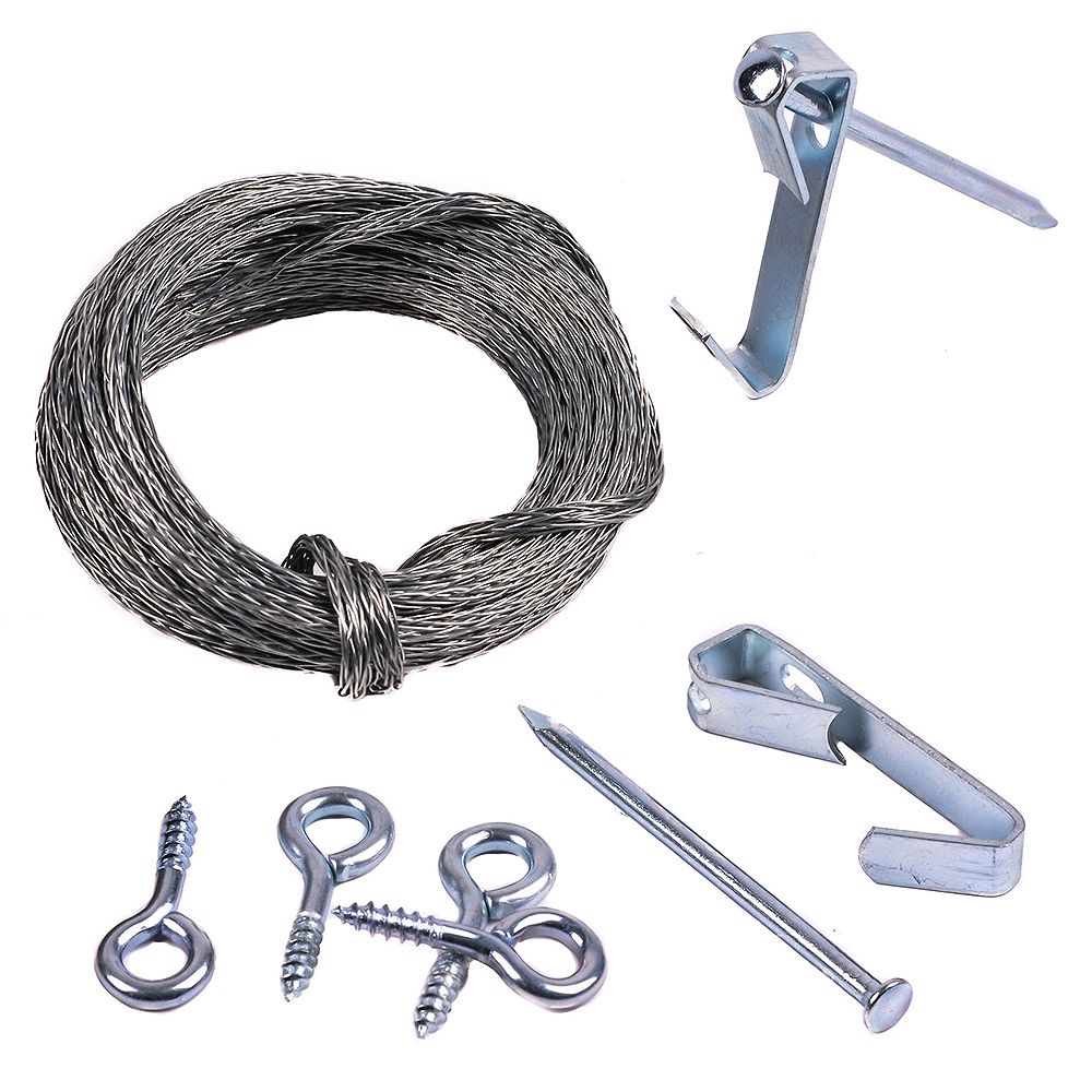 OOK 50Lb Max Heavy Duty Picture Hanging Kit 2 sets The Home Depot