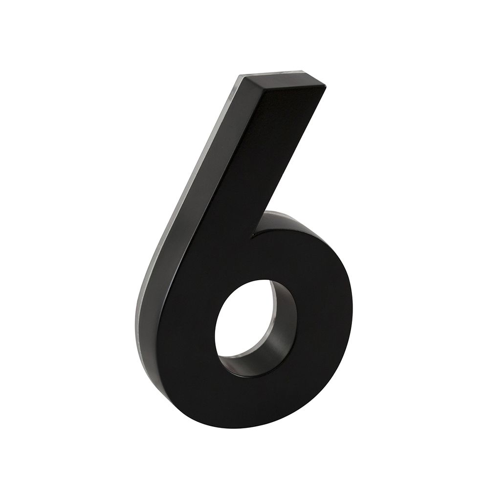 Taymor Backlit LED 6-inch Black Metal House Number | The Home Depot Canada