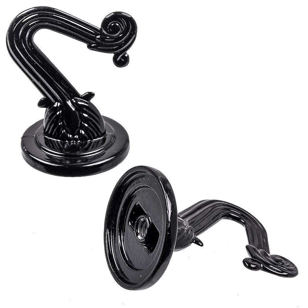 OOK 20Lb Max Swag Hooks in Black 2 sets The Home Depot Canada