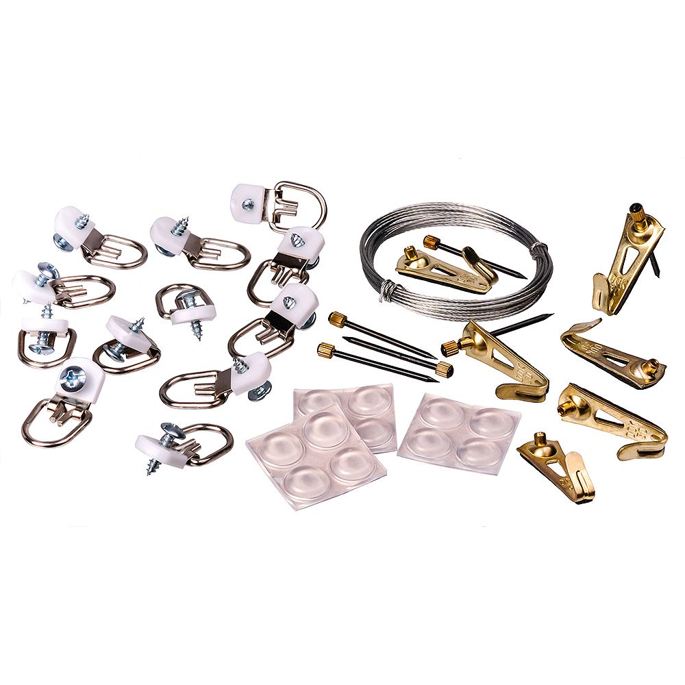 OOK 30Lb Max Professional Canvas Hanging Kit 37pcs The Home Depot