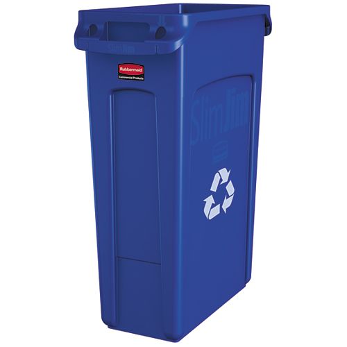 Vented Slim Jim Recycling Container