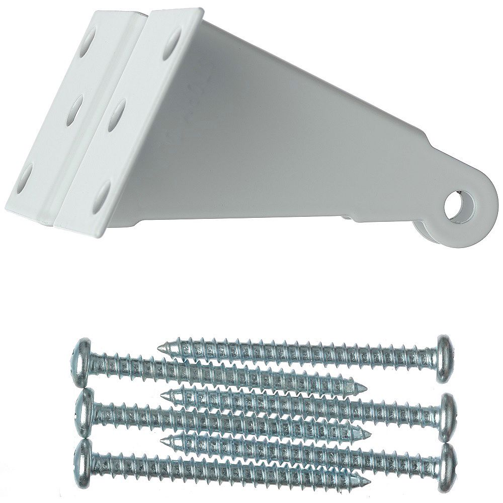 Wright Products Repair Jamb Bracket, White The Home Depot Canada