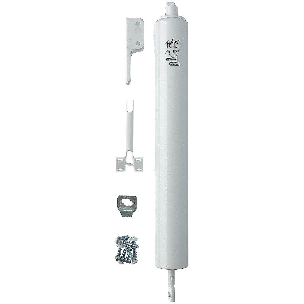 Wright Products Heavy Duty Pneumatic Closer, White The Home Depot Canada