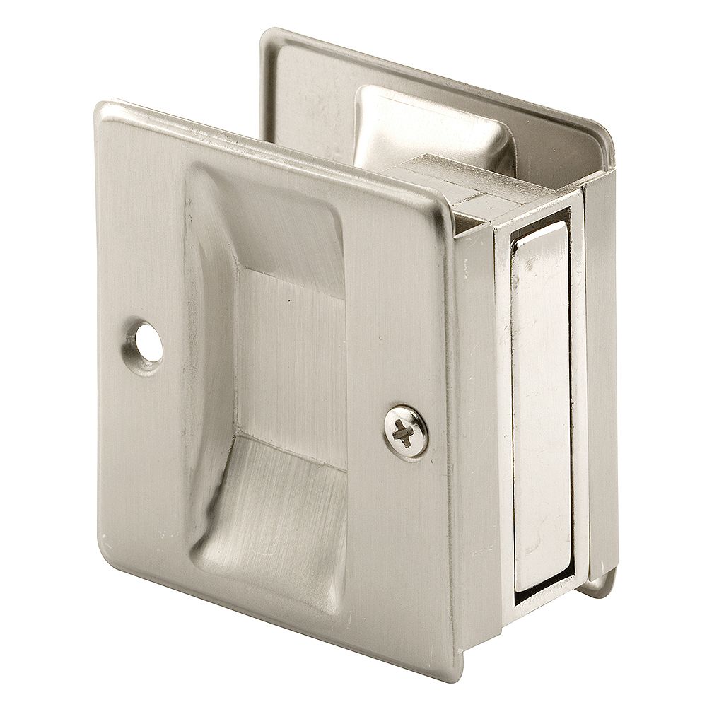 PrimeLine Satin Nickel, Pocket Door Pull The Home Depot Canada