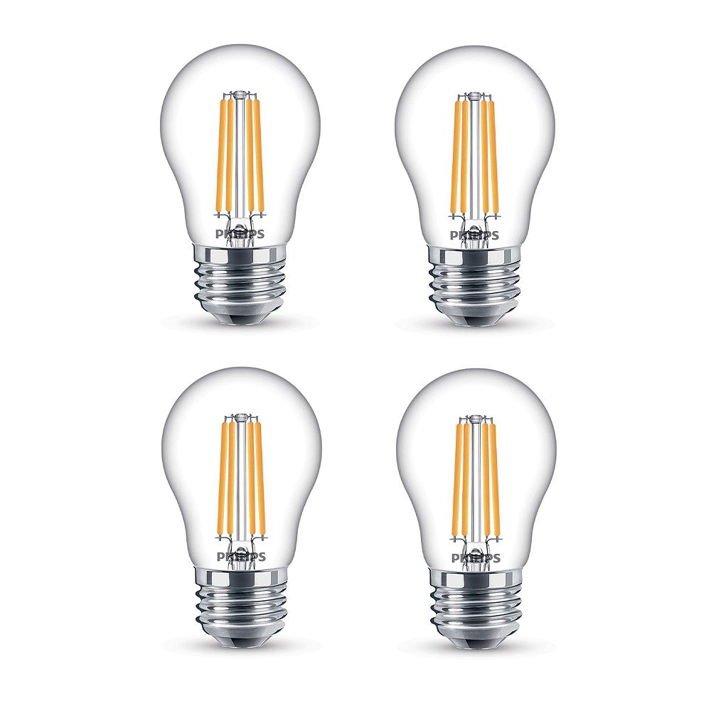 Philips Ampoule DEL à filament A15, équivalence de 25 W, 2 200 K