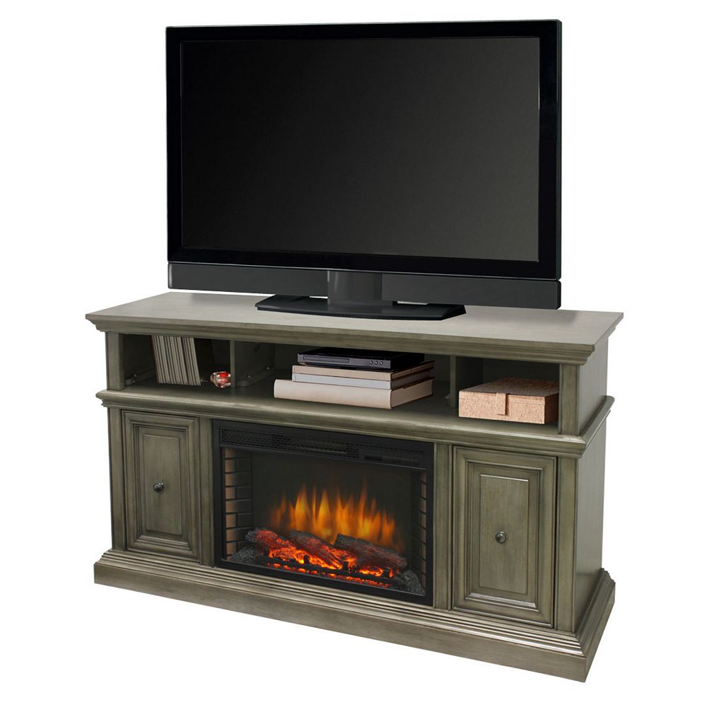 Muskoka McCrea 58inch Media Electric Fireplace TV Stand in Dark