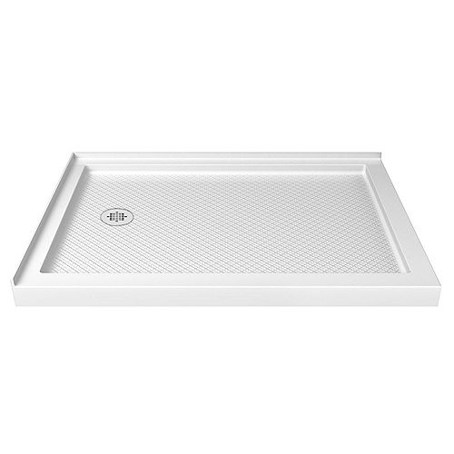 SlimLine 36-inch x 48-inch Double Threshold Shower Base in White