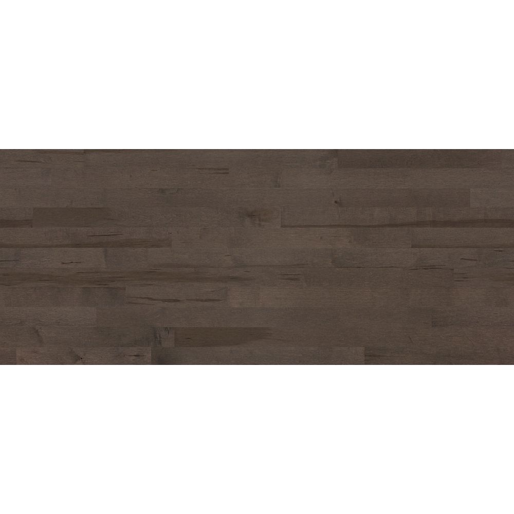 Dubeau 3 4 Inch Thick X 1 W Maple Hardwood Flooring In Dark Grey Satin 22 Sq Ft The Home Depot Canada 4 Inch W Maple Hardwood Flooring