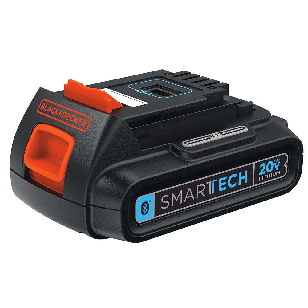 BLACK+DECKER LBXR20BT 20V MAX SMARTECH Lithium Bluetooth 1.5AH Battery