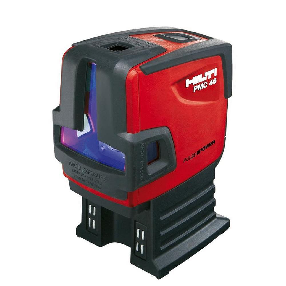 Hilti PMC 46 Combination Line and Point Laser Kit 98 ft. (Points), 33 ...