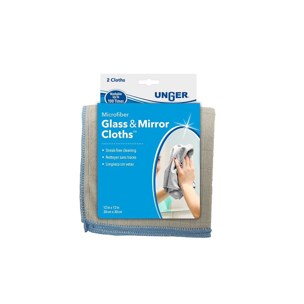 cloth mirror unger microfibre pack glass