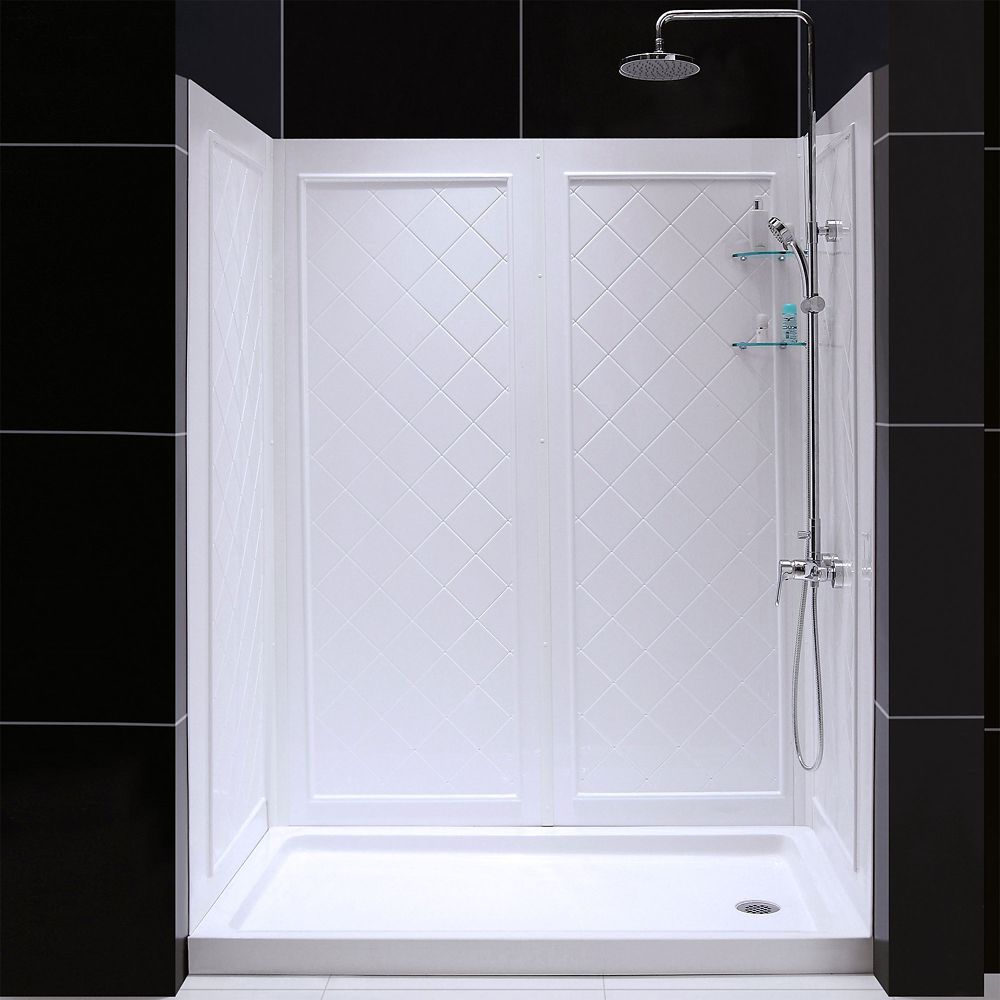 DreamLine SlimLine 32-inch X 60-inch Single Threshold Shower Base In ...