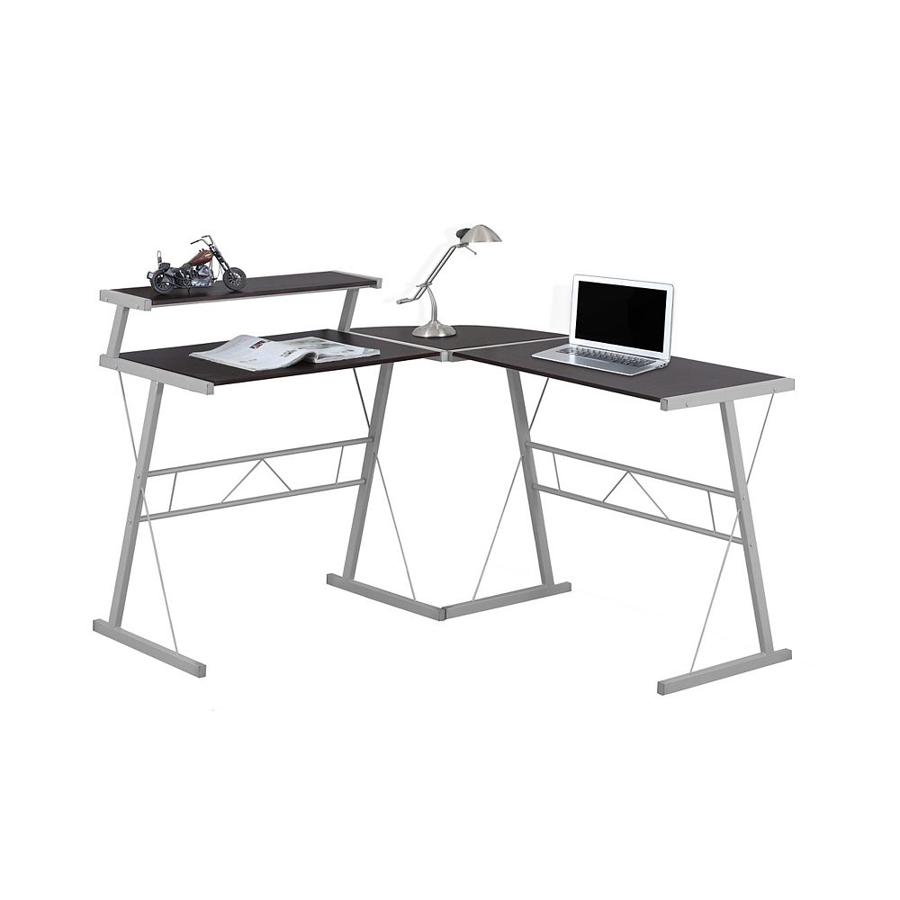 Monarch Specialties 34inch x 48inch x 23inch LShaped Computer Desk