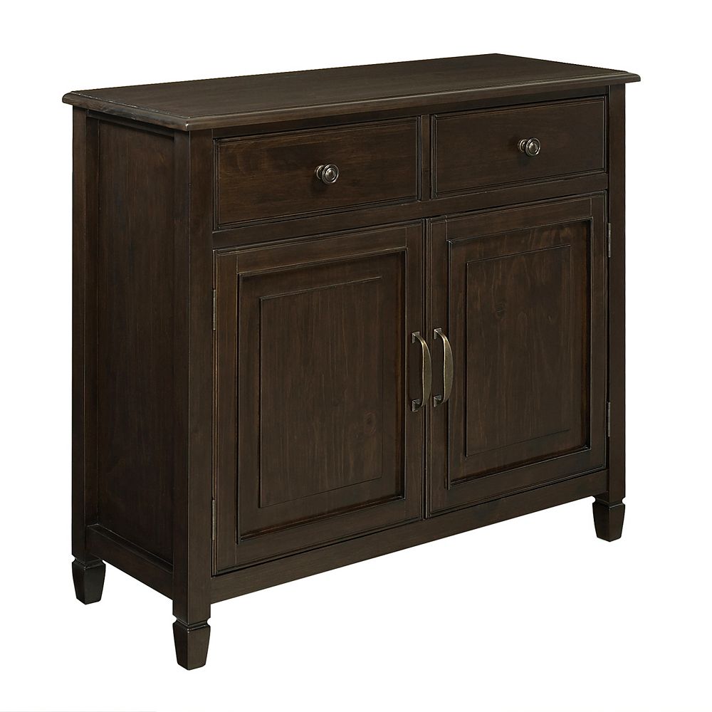 Simpli Home Connaught Entryway Storage Cabinet | The Home Depot Canada