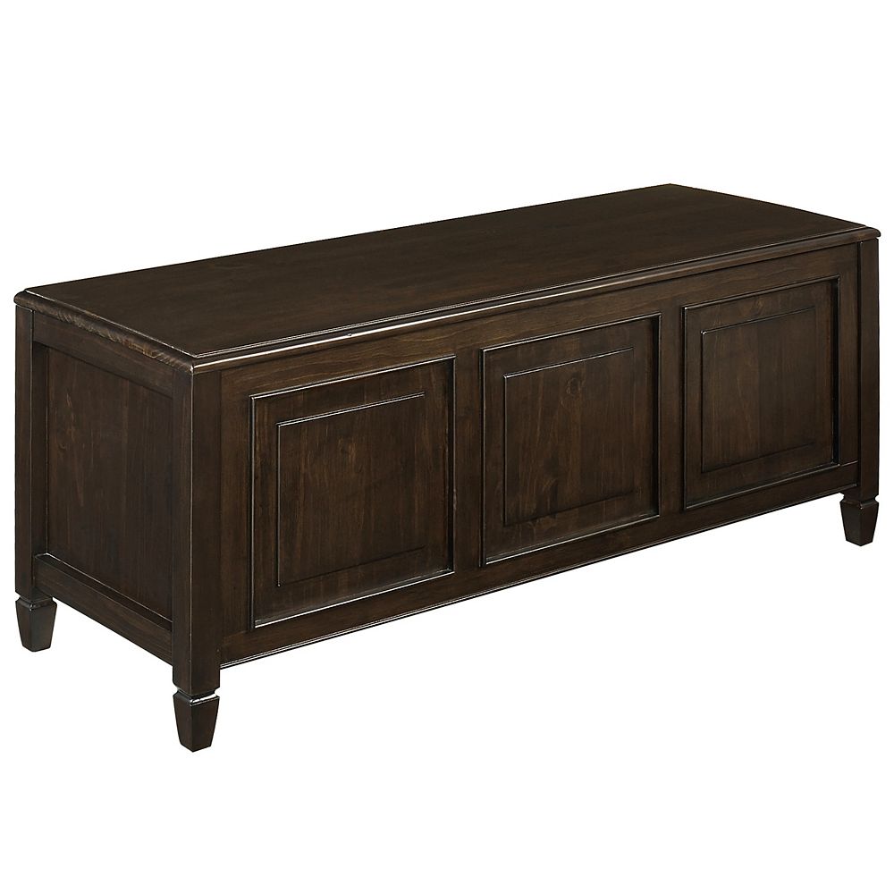 Simpli Home Connaught Storage Trunk Bench The Home Depot Canada