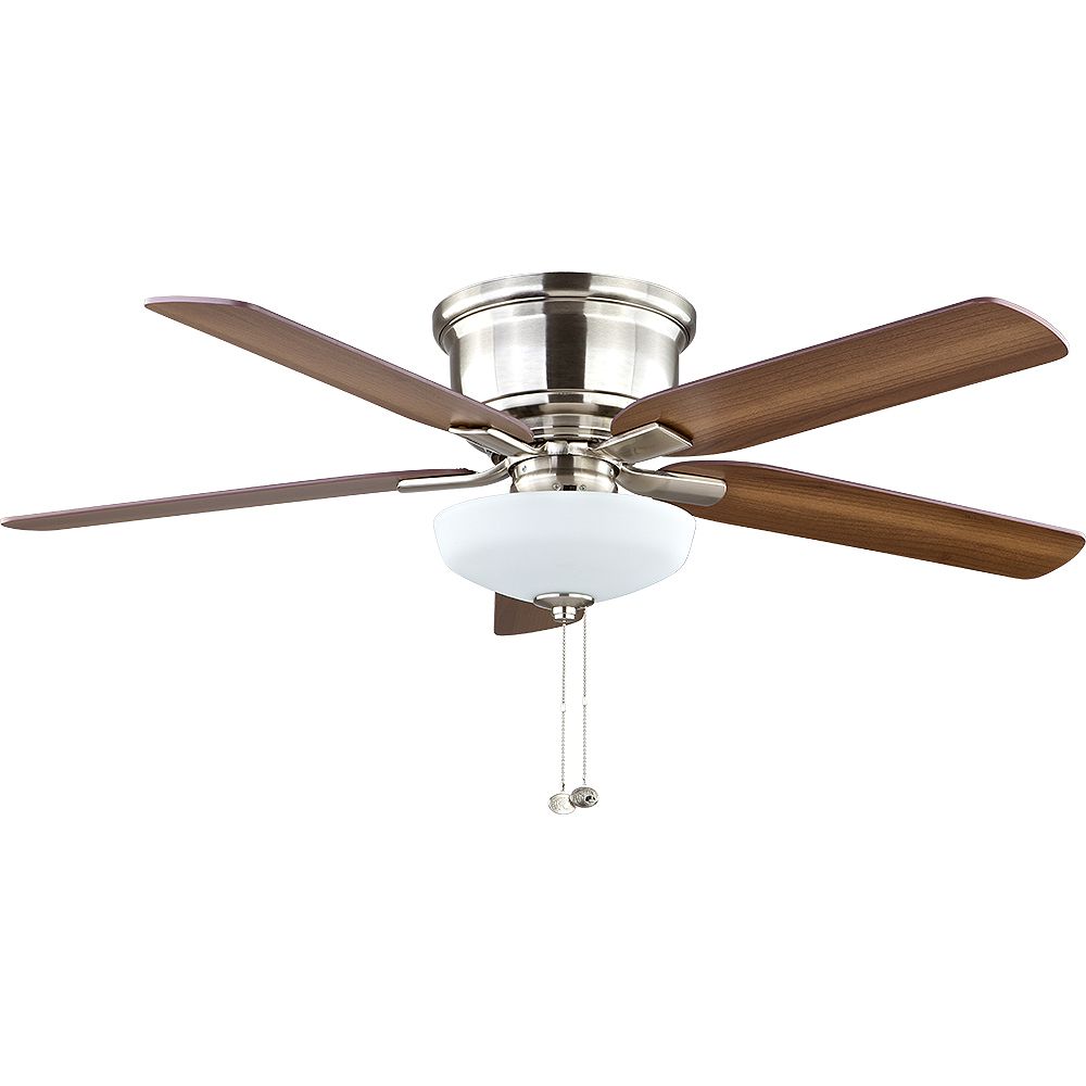 Hampton Bay 52 inch Holly Springs (LowProfile)(LED)(BN) Ceiling Fan