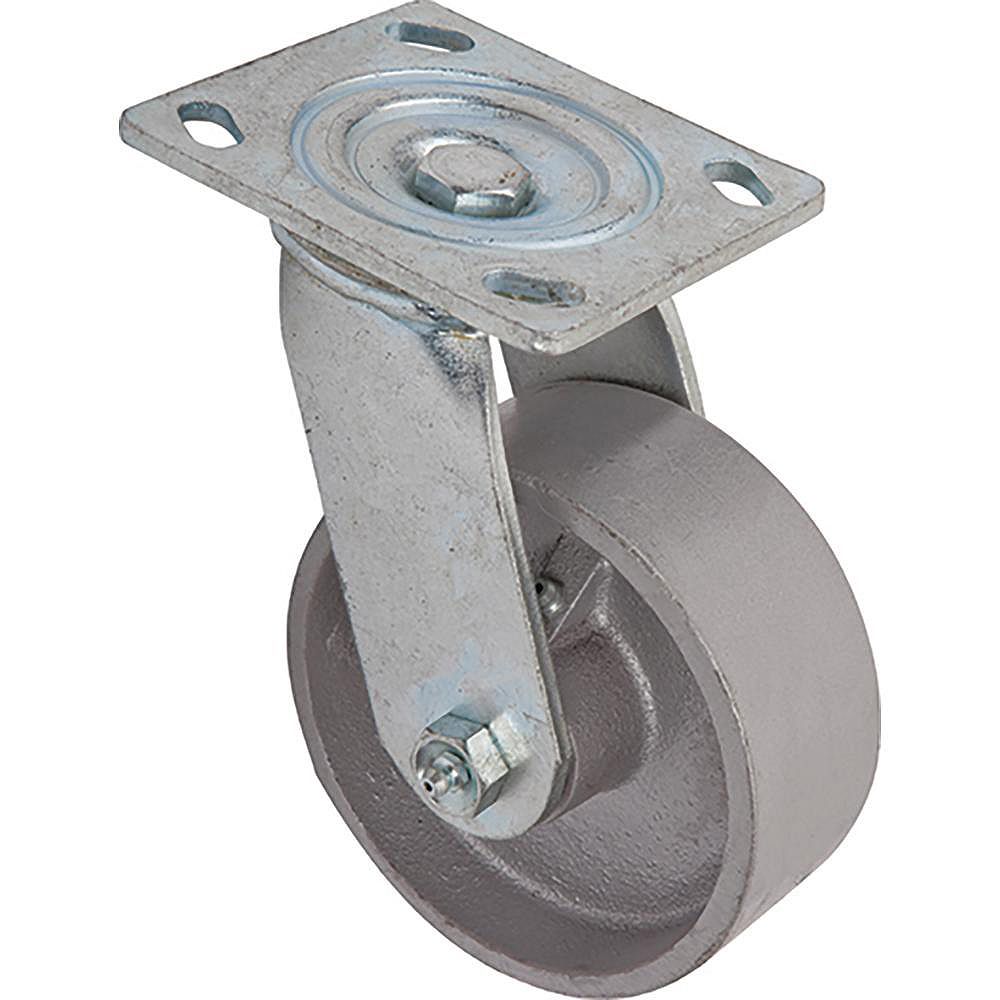 Everbilt 5 inch Cast Iron Swivel Caster with 700 lb. Load Rating The Home Depot Canada