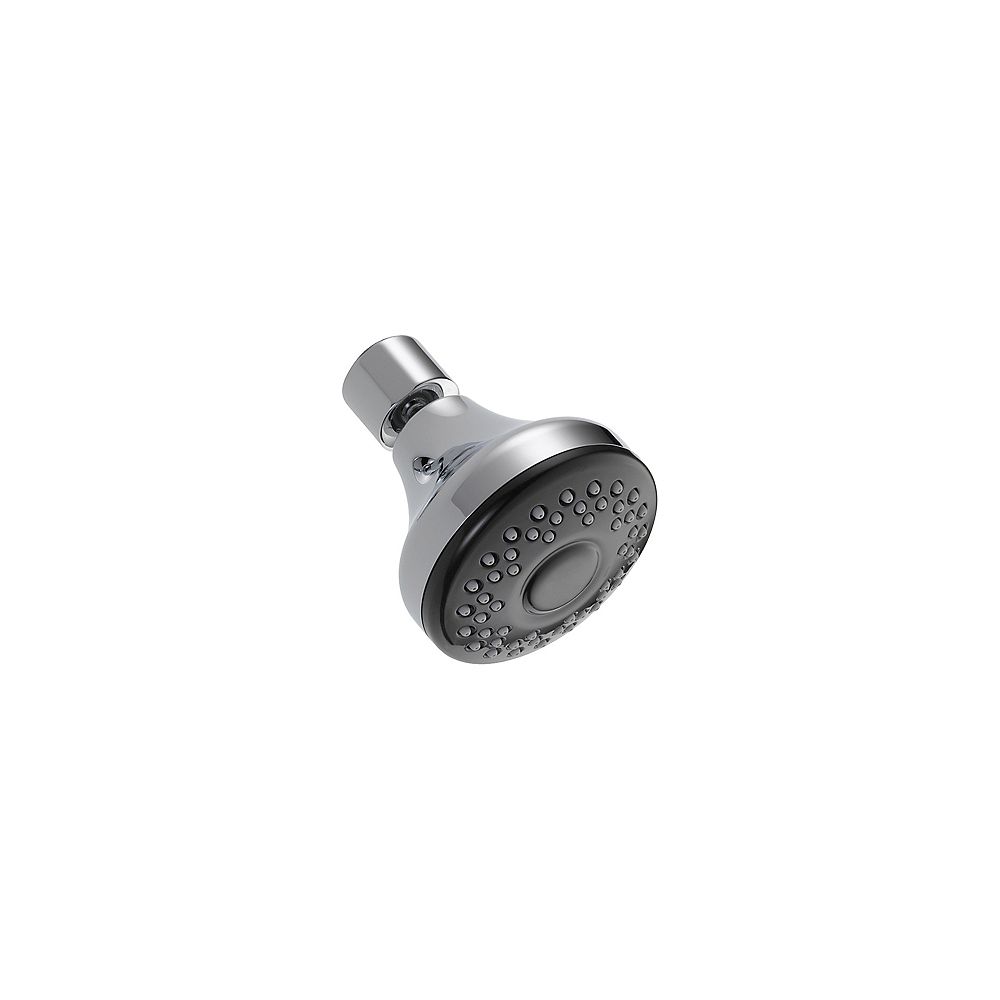 Delta Water Efficient Shower Head, Chrome The Home Depot Canada