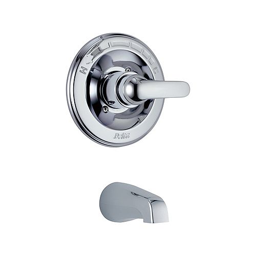 Classic Monitor 13 Series Tub Trim Only, Chrome (Valve Sold Separately)