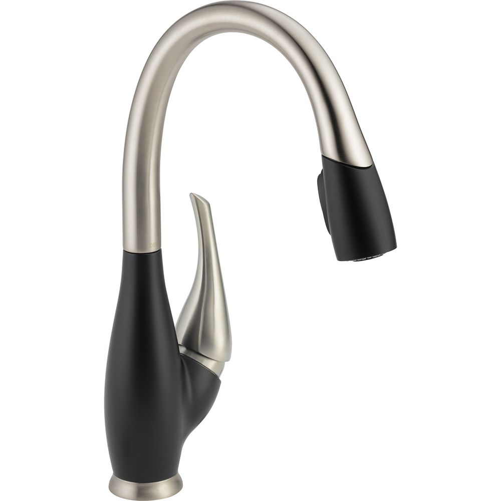 red kitchen faucet        
        <figure class=