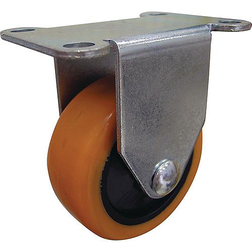 Everbilt 3 inch Soft Rubber Threaded Stem Caster with 150 lb. Load